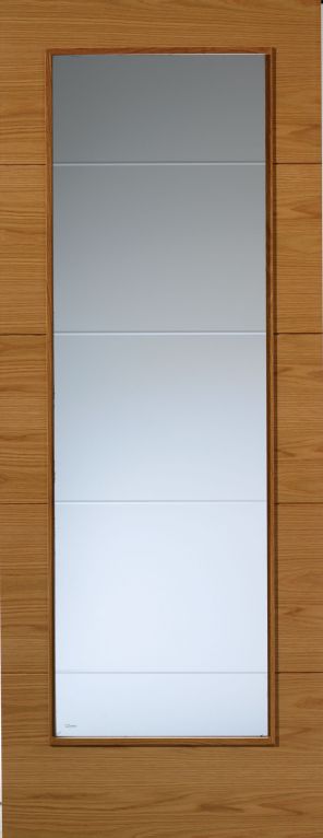 JB Kind Oak Contemporary VT5-1VB Oak Internal Door